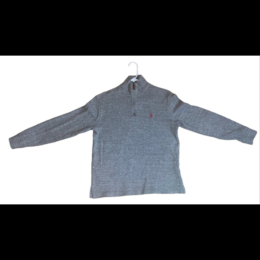 Polo Ralph Lauren Small Gray Quarter Zip Sweater
